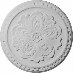Ekena Emeryville Ceiling Medallion CM16ER, 16-7/8"OD x 5/8"D
