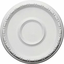 Ekena Medea Ceiling Medallion CM16MD, 16-1/2"OD x 5-1/2"ID x 1-1/2"D