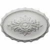 Ekena Oxford Ceiling Medallion CM16OX, 16-7/8"W x 11-3/4"H x 1-1/2"D -Cheap Moulding & Millwork Store EKE CM16OX