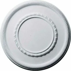 Ekena Federal Roped Large Ceiling Medallion CM17FE, 17-3/8"OD x 7-3/4"ID x 1-1/8"D