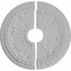 Ekena Raymond Ceiling Medallion CM17RA2, 17-5/8"OD x 3-5/8"ID x 7/8"D