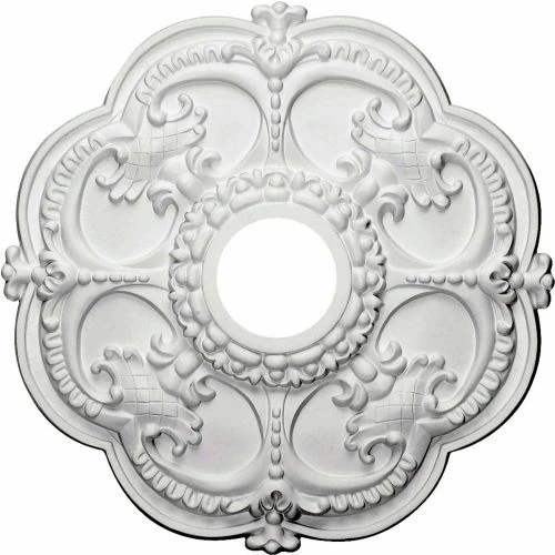 Ekena Rotherham Ceiling Medallion CM17RO, 18"OD x 3-1/2"ID x 1-1/2"D 3 Ekena Rotherham Ceiling Medallion CM17RO, 18"OD x 3-1/2"ID x 1-1/2"D