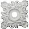 Ekena Crawley Ceiling Medallion CM18CR, 18"W x 18"H x 3-1/4"ID x 1-1/2" -Cheap Moulding & Millwork Store EKE CM18CR