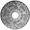 Ekena Kendall Train Station Ceiling Medallion CM18KD, 18-1/2"OD x 3-7/8"ID x 1"D