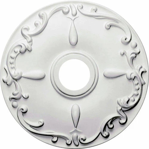 Ekena Kent Ceiling Medallion CM18KE, 18"OD x 3-1/2"ID x 1-1/4"D 3 Ekena Kent Ceiling Medallion CM18KE, 18"OD x 3-1/2"ID x 1-1/4"D