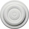 Ekena Niobe Ceiling Medallion CM18NI, 18"OD x 2-3/4"ID x 1-1/2"D -Cheap Moulding & Millwork Store EKE CM18NI