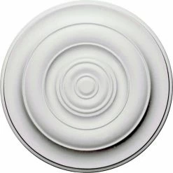 Ekena Niobe Ceiling Medallion CM18NI, 18"OD x 2-3/4"ID x 1-1/2"D