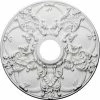 Ekena Norwich Ceiling Medallion CM18NO, 18"OD x 3-1/2"ID x 1-3/8"D -Cheap Moulding & Millwork Store EKE CM18NO
