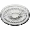 Ekena Saverne Ceiling Medallion CM18SA, 18-1/2"W x 13-1/2"H x 1-7/8"D -Cheap Moulding & Millwork Store EKE CM18SA