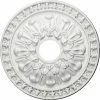 Ekena Warsaw Ceiling Medallion CM18WA, 18"OD x 3-1/2"ID x 1-3/8"D -Cheap Moulding & Millwork Store EKE CM18WA