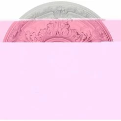 Ekena Granada Ceiling Medallion CM19GA, 19"OD x 6"ID x 1-1/2"D