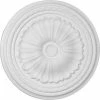 Ekena Alexa Ceiling Medallion CM20AL, 20-1/2"OD x 2"ID x 1-7/8"D -Cheap Moulding & Millwork Store EKE CM20AL