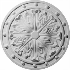 Ekena Foster Acanthus Leaf Ceiling Medallion CM20FO, 20-1/2"OD x 2"ID x 1-1/2"D