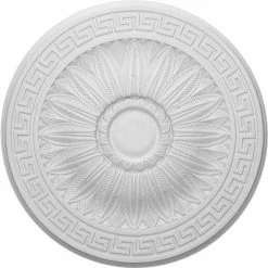 Ekena Randee Ceiling Medallion CM20HA, 20"OD x 3-3/4"ID x 1-3/8"D