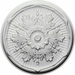 Ekena Luton Ceiling Medallion CM21LU, 21"OD x 2"ID x 2"D