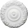 Ekena Marseille Ceiling Medallion CM21MA, 21"OD x 2-1/4"ID x 2"D 1 Ekena Marseille Ceiling Medallion CM21MA, 21"OD x 2-1/4"ID x 2"D -Cheap Moulding & Millwork Store EKE CM21MA