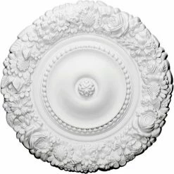 Ekena Marseille Ceiling Medallion CM21MA, 21"OD x 2-1/4"ID x 2"D