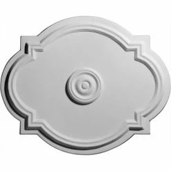Ekena Waltz Ceiling Medallion CM21WA, 21-1/4"W x 17-3/8"H x 7/8"ID x 1"
