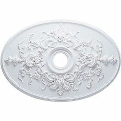 Ekena Alexa Ceiling Medallion CM21X30AL, 21-1/4"W x 30-3/4"H x 1-5/8"D
