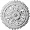 Ekena York Ceiling Medallion CM21YO, 21-5/8"OD x 1-7/8"ID x 2-1/2"D -Cheap Moulding & Millwork Store EKE CM21YO