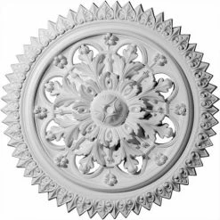 Ekena York Ceiling Medallion CM21YO, 21-5/8"OD x 1-7/8"ID x 2-1/2"D