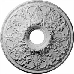 Ekena Ashley Ceiling Medallion CM23AS, 23-7/8"OD x 4-7/8"ID