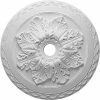 Ekena Bordeaux Deluxe Ceiling Medallion CM23BO, 23-5/8"OD x 3"ID x 2"D -Cheap Moulding & Millwork Store EKE CM23BO