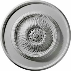Ekena Floral Ceiling Medallion CM23FL, 23-1/2"OD