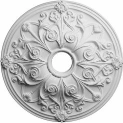 Ekena Jamie Ceiling Medallion CM23JA, 23-5/8"OD x 3-7/8"ID x 2-1/8"D