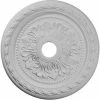 Ekena Palmetto Ceiling Medallion CM23PM, 23-5/8"OD x 3-5/8"ID x 1-5/8"D -Cheap Moulding & Millwork Store EKE CM23PM