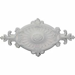 Ekena Quentin Ceiling Medallion CM23RO1, 23-1/2"W x 12-1/4"H x 1-1/2"D