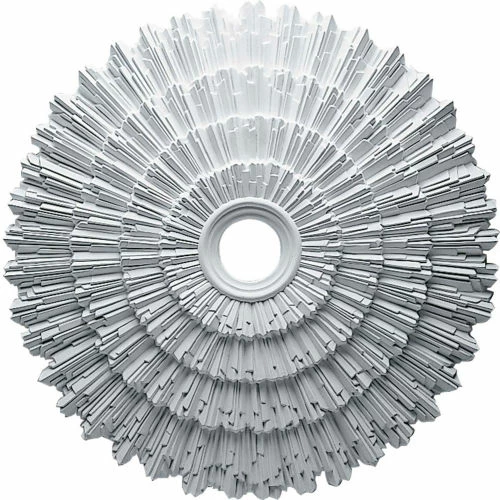 Ekena Eryn Ceiling Medallion CM24EN, 24-3/4"OD x 3-1/4"ID x 1-7/8"D 3 Ekena Eryn Ceiling Medallion CM24EN, 24-3/4"OD x 3-1/4"ID x 1-7/8"D