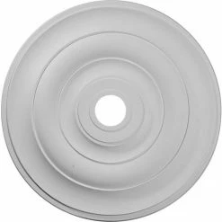 Ekena Jefferson Ceiling Medallion CM26JE, 26-1/2"OD x 3-5/8"ID x 1-1/2"D