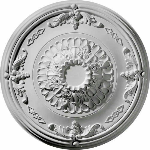 Ekena Athens Ceiling Medallion CM27AT, 26-1/4"OD 3 Ekena Athens Ceiling Medallion CM27AT, 26-1/4"OD