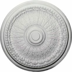 Ekena Brunswick Ceiling Medallion CM27BR, 27"OD x 2-1/2"D