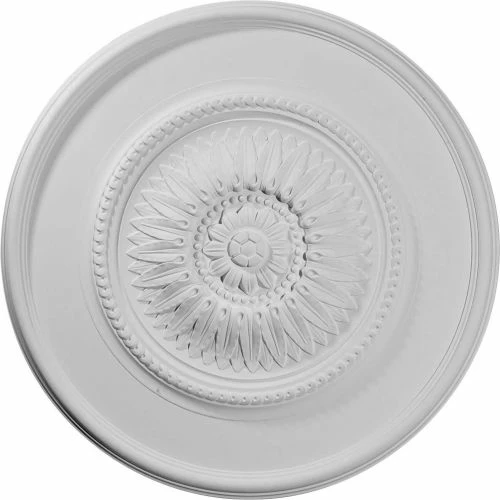 Ekena Wigan Ceiling Medallion CM29WG, 29-3/4"OD x 1-1/2"D 3 Ekena Wigan Ceiling Medallion CM29WG, 29-3/4"OD x 1-1/2"D