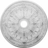 Ekena Flagstone Ceiling Medallion CM30FL, 30"OD x 3-7/8"ID x 3-1/4"D 2 Ekena Flagstone Ceiling Medallion CM30FL, 30"OD x 3-7/8"ID x 3-1/4"D -Cheap Moulding & Millwork Store EKE CM30FL