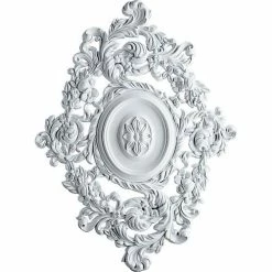 Ekena Katheryn Ceiling Medallion CM30KT, 22-1/2"W x 30-3/8"H