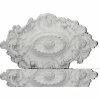 Ekena Strasbourg Ceiling Medallion CM30SG, 30-1/2"W x 20"H x 1-1/2"D -Cheap Moulding & Millwork Store EKE CM30SG