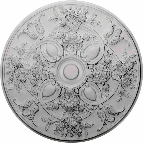 Ekena Baile Ceiling Medallion CM31BA, 31-1/4"OD x 2-1/4"D 3 Ekena Baile Ceiling Medallion CM31BA, 31-1/4"OD x 2-1/4"D