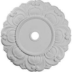 Ekena Angel Ceiling Medallion CM32AN, 32-1/4"OD x 3-5/8"ID x 1-1/8"D