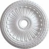 Ekena Viceroy Ceiling Medallion CM35VI, 35-1/8"OD x 3-7/8"ID x 2-1/2"D -Cheap Moulding & Millwork Store EKE CM35VI