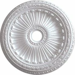 Ekena Viceroy Ceiling Medallion CM35VI, 35-1/8"OD x 3-7/8"ID x 2-1/2"D