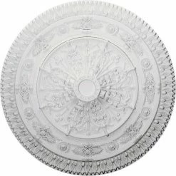 Ekena Naple Ceiling Medallion CM37NA, 37-1/2"OD x 3-3/8"D