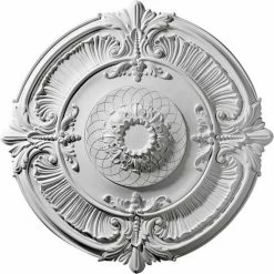 Ekena Attica Ceiling Medallion CM39AT, 39-1/2"OD x 3-3/4"ID x 2-1/2"D