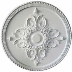 Ekena Milton Ceiling Medallion CM40MI, 40-5/8"OD x 1-3/4"D