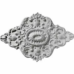 Ekena Ashford Ceiling Medallion CM42X28AS, 42-3/4"W x 28-7/8"H x 1"D