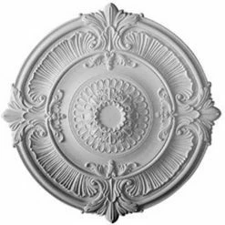 Ekena Attica Acanthus Leaf Ceiling Medallion CM53AT, 53-1/2"OD x 4-5/8"ID x 3-1/2"D