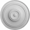Ekena Large Classic Ceiling Medallion CM54TCL, 54"OD x 4-7/8"D 2 Ekena Large Classic Ceiling Medallion CM54TCL, 54"OD x 4-7/8"D -Cheap Moulding & Millwork Store EKE CM54TCL