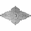 Ekena Melchor Diamond Ceiling Medallion CM70X43ML, 70-7/8"W x 43-3/4"H -Cheap Moulding & Millwork Store EKE CM70X43ML